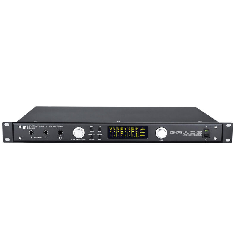 Grace Design m108 8 channel mic preamp / ADC Sound Team