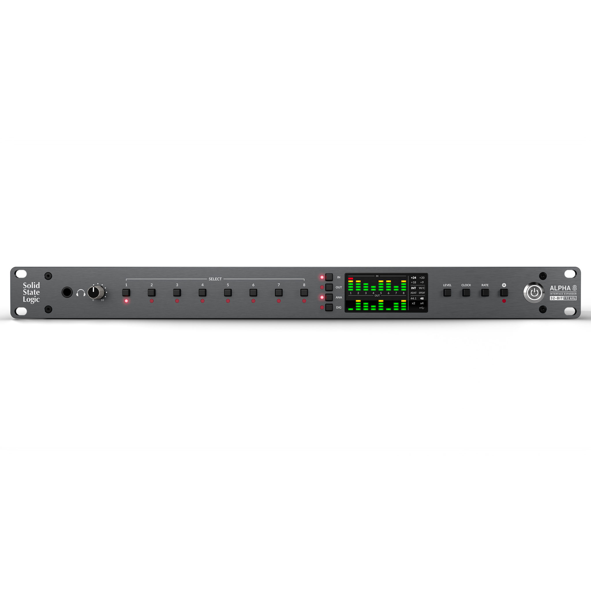 Solid State Logic ALPHA 8 Professional-Grade 8-in/8-out AD/DA Converter ...